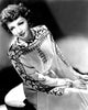 Claudette Colbert 1940s portrait photo print in 8x10 and 24x30 sizes.
