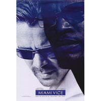 Miami Vice Movie Poster Print showcasing vibrant 80s TV series art.