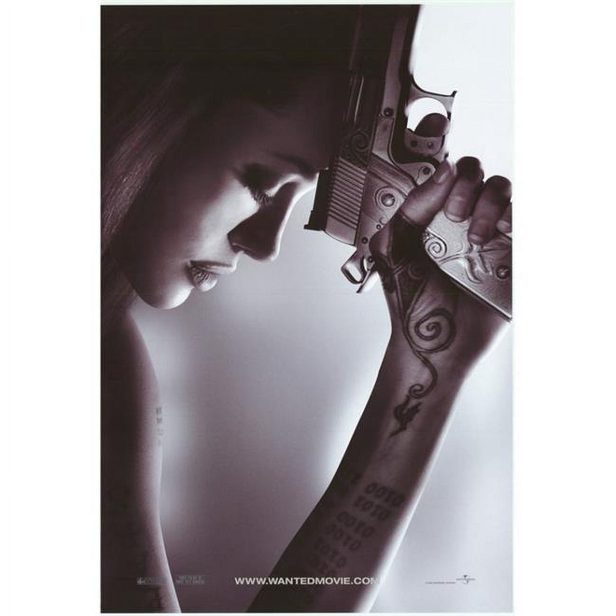 Wanted movie poster print 27x40 inches, vibrant wall art