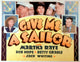 Give Me A Sailor movie poster print featuring Betty Grable, Martha Raye, and Bob Hope from 1938.