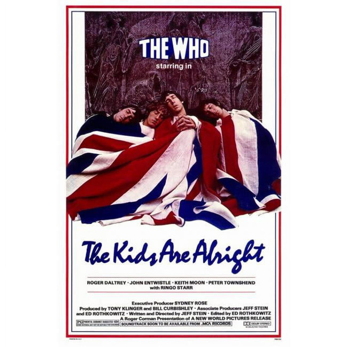 The Kids Are Alright Movie Poster Print - 27x40
