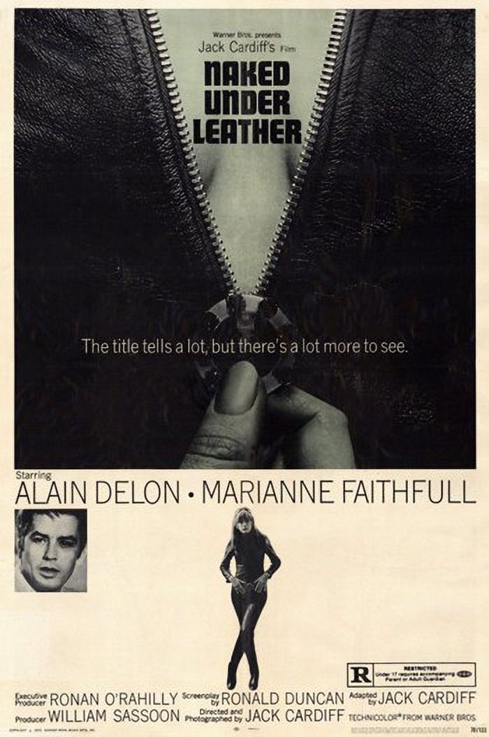 Naked Under Leather movie poster 11x17 premium print