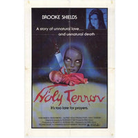 Holy Terror Movie Poster Print featuring dramatic film imagery in 27 x 40 size.
