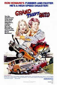 Grand Theft Auto Movie Poster Print in vibrant colors and dynamic imagery.