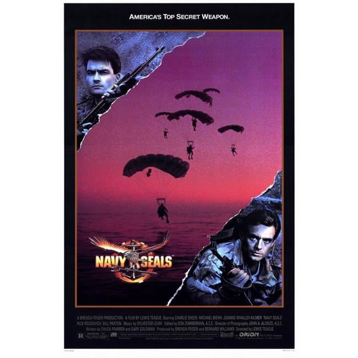 Navy SEALS Movie Poster Print - 27x40 size