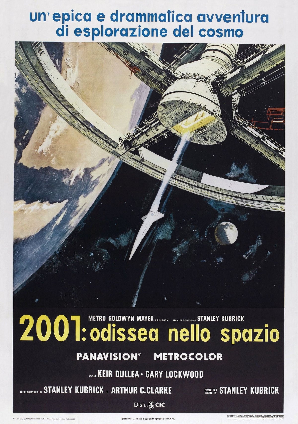 Space Odyssey 2001 Odissea Nello Spazio Movie Poster Masterprint