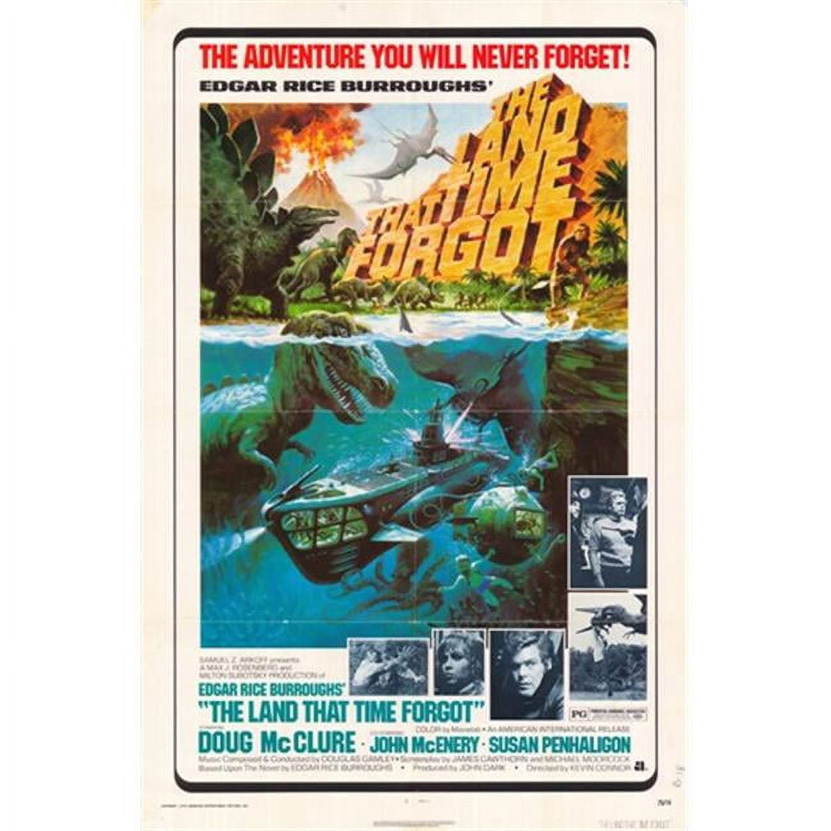 The Land That Time Forgot Style B Movie Poster 11x17