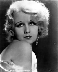 Vintage portrait photo print of Anita Page, classic Hollywood actress.