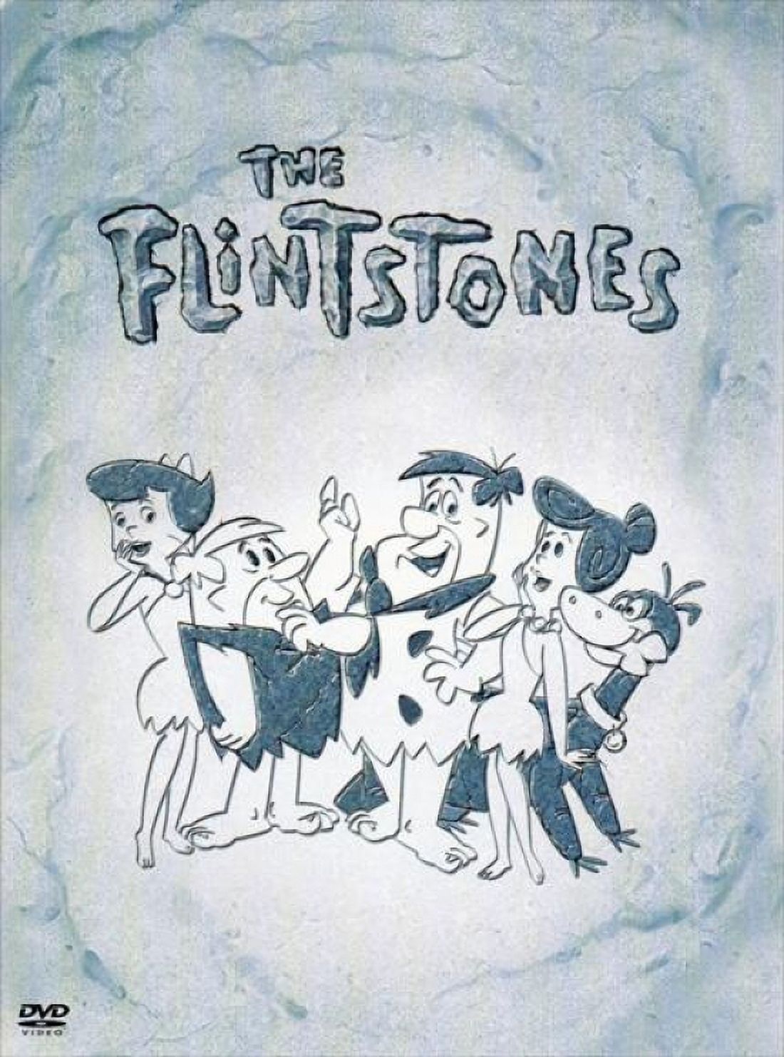 The Flintstones Movie Poster - 11x17 print featuring iconic characters Fred, Wilma, Barney, and Betty.