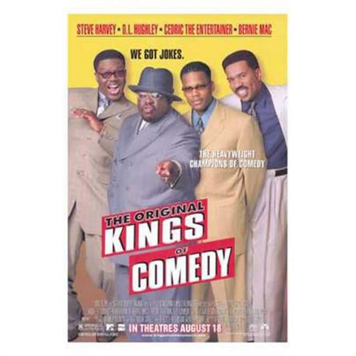 The Original Kings of Comedy Movie Poster 11x17