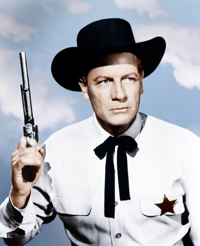 Wichita movie photo print featuring Joel McCrea, 1955, 8x10