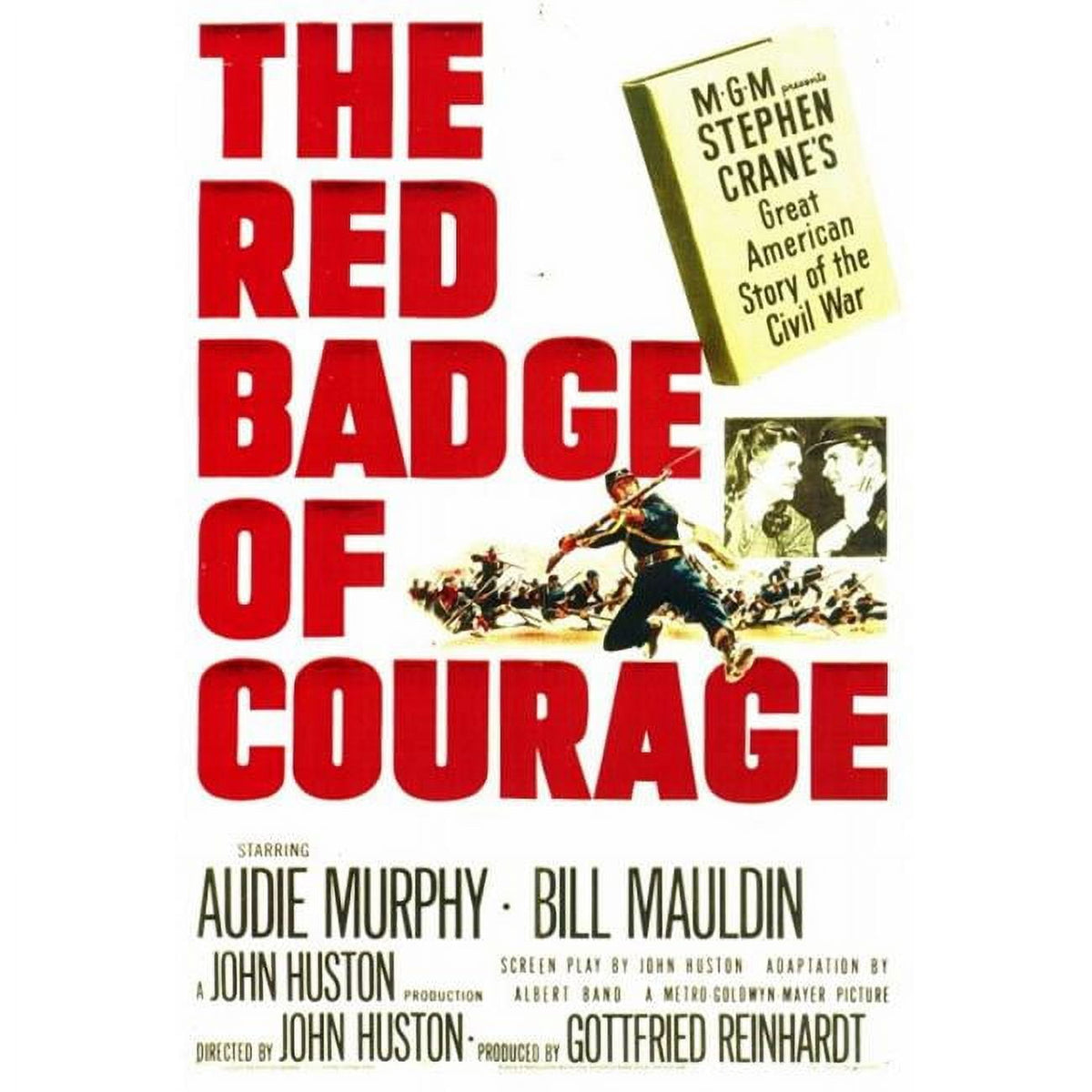 The Red Badge of Courage Movie Poster Print 27x40