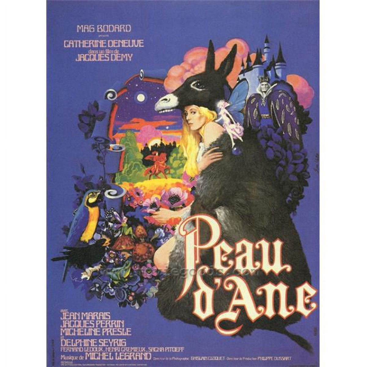 Magic Donkey Movie Poster Print in vibrant colors, size 27x40.
