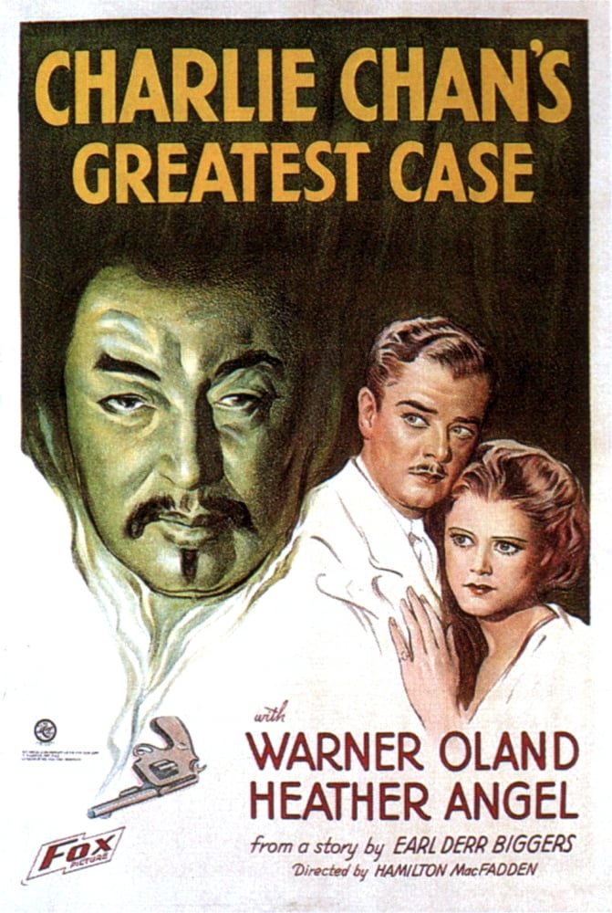 Charlie Chan's Greatest Case Movie Masterprint Poster 11x17