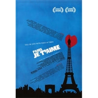 Paris Je T'aime Movie Poster 11x17 - vibrant cinema art