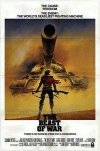 Beast of War Movie Poster Print 27x40 - Dramatic cinematic artwork.