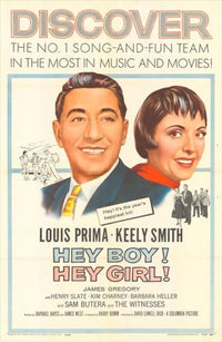Hey Boy Hey Girl Movie Poster 11x17 print showcasing vibrant movie-themed artwork.