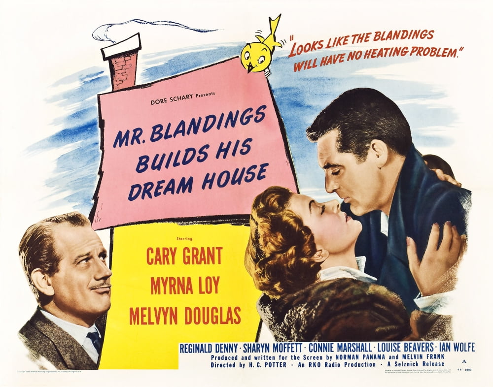 Mr. Blandings Builds His Dream House Movie Poster Print