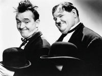 Way Out West photo print featuring Stan Laurel and Oliver Hardy from the 1937 film.