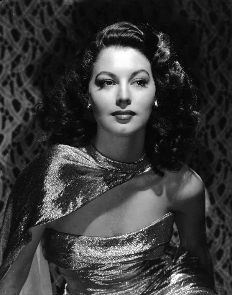 Ava Gardner Cape Photo Print - Vintage Film Icon
