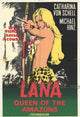 Lana Queen of the Amazons 1967 movie poster print, 11x17