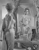 Angie Dickinson in the Mirror Black and White Photo Print