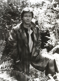 Harrison Ford iconic photo print showcasing the legendary actor.
