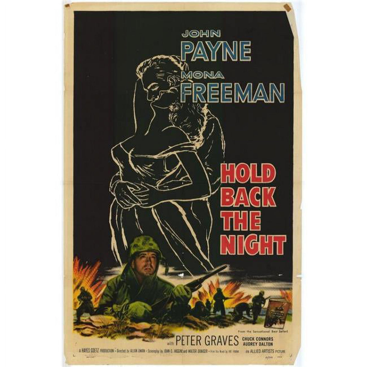 Hold Back the Night Movie Poster Print - 27x40 inches.