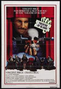 Theater of Blood Movie Poster 11x17 print