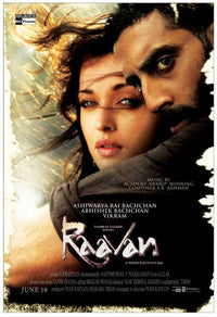 Raavan Movie Poster 11 x 17 print showcasing vibrant colors and dramatic imagery.