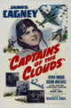 Captains of the Clouds movie poster print featuring James Cagney, 1942, available in multiple sizes.