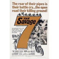 The Savage Seven Movie Poster Print 27x40 - cinematic artwork