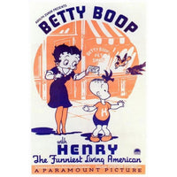 Betty Boop with Henry Movie Poster Print 27x40