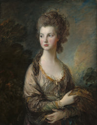 The Honorable Mrs. Thomas Graham poster print showcasing classic portrait art.