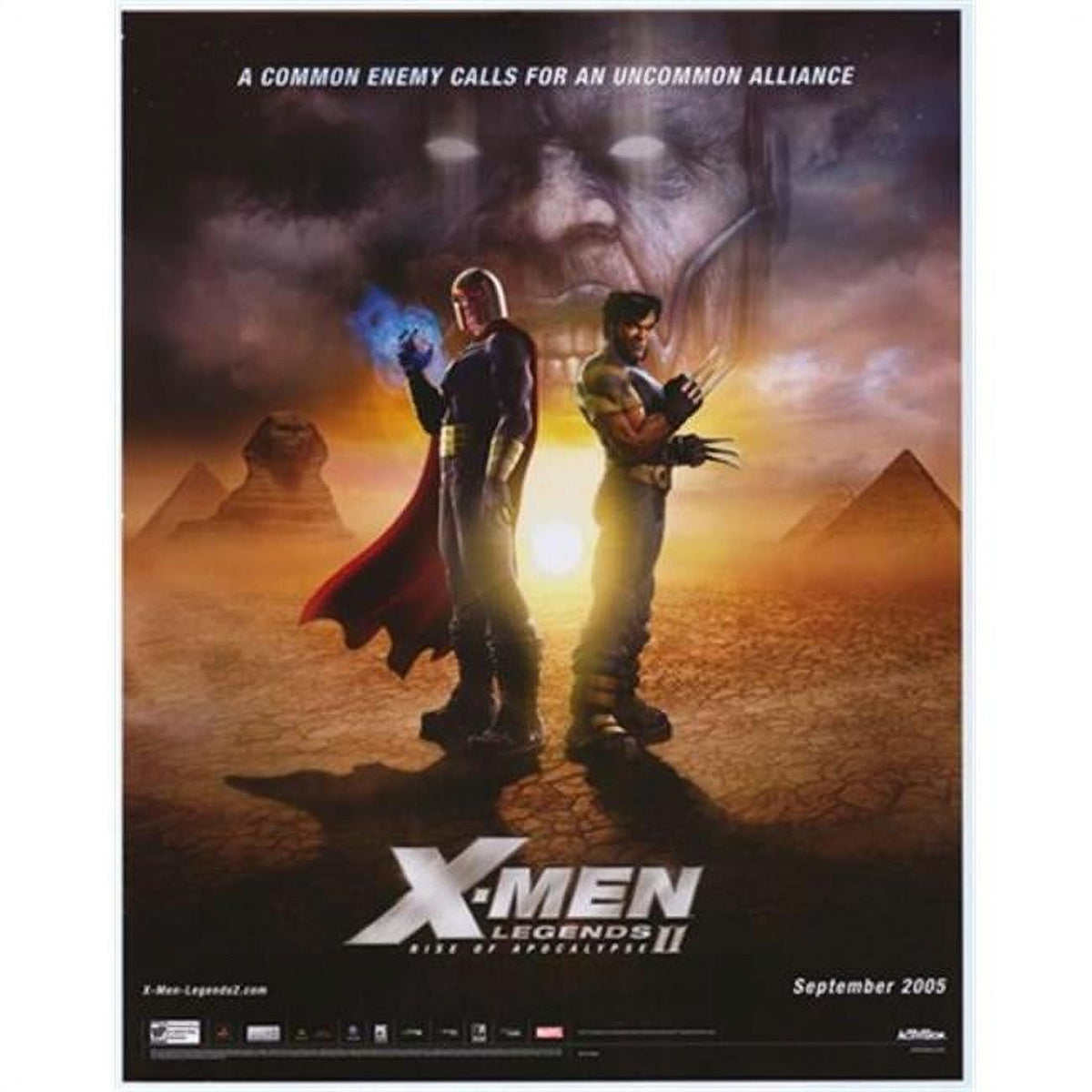 X-Men Legends 2 Rise of The Apocalypse Movie Poster Style A 11x17