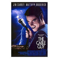 The Cable Guy movie poster 11x17 print featuring Jim Carrey