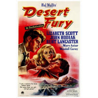 Desert Fury Movie Poster Print - 27x40 inches