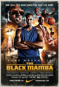 The Black Mamba Movie Poster - 11x17 size, vibrant and captivating design.