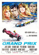 Grand Prix Movie Masterprint Poster featuring Eva Marie Saint, Yves Montand, Francoise Hardy, and James Garner