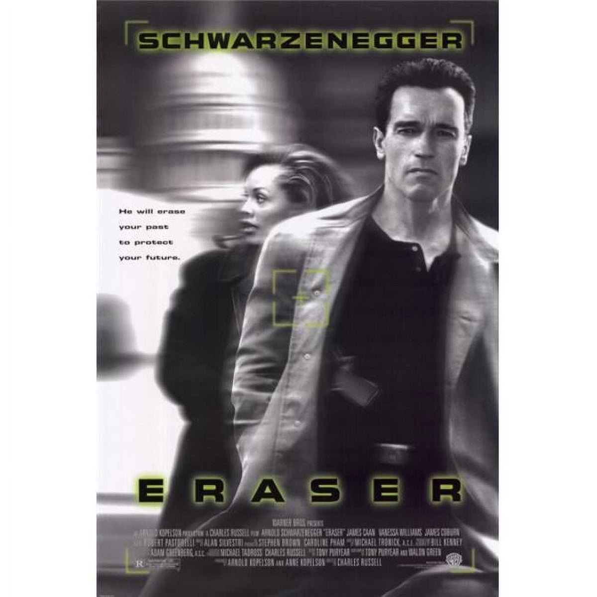 Eraser movie poster print 27x40 - iconic cinematic artwork.