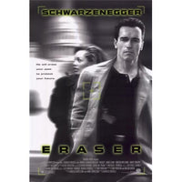Eraser movie poster print 27x40 - iconic cinematic artwork.