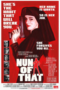 Nun of That Movie Poster 11x17 Print showcasing vibrant colors and humor.