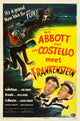 Abbott and Costello Meet Frankenstein movie poster masterprint.