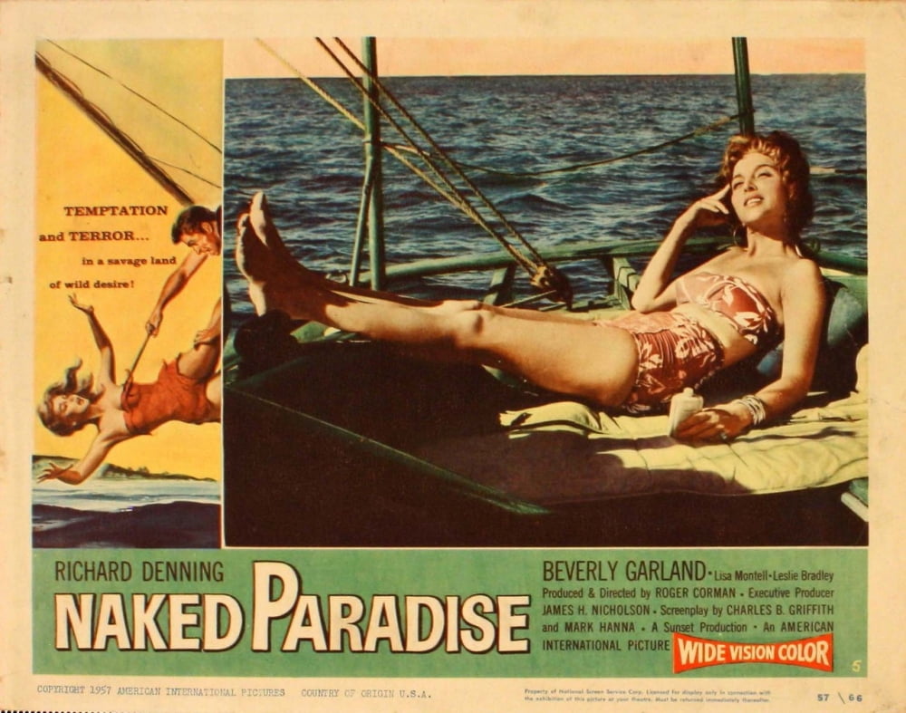 Beverly Garland Naked Paradise Photo Print - 8x10, 16x20, 24x30