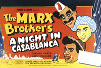 A Night In Casablanca Movie Masterprint Poster featuring Groucho, Harpo, and Chico from the Marx Brothers