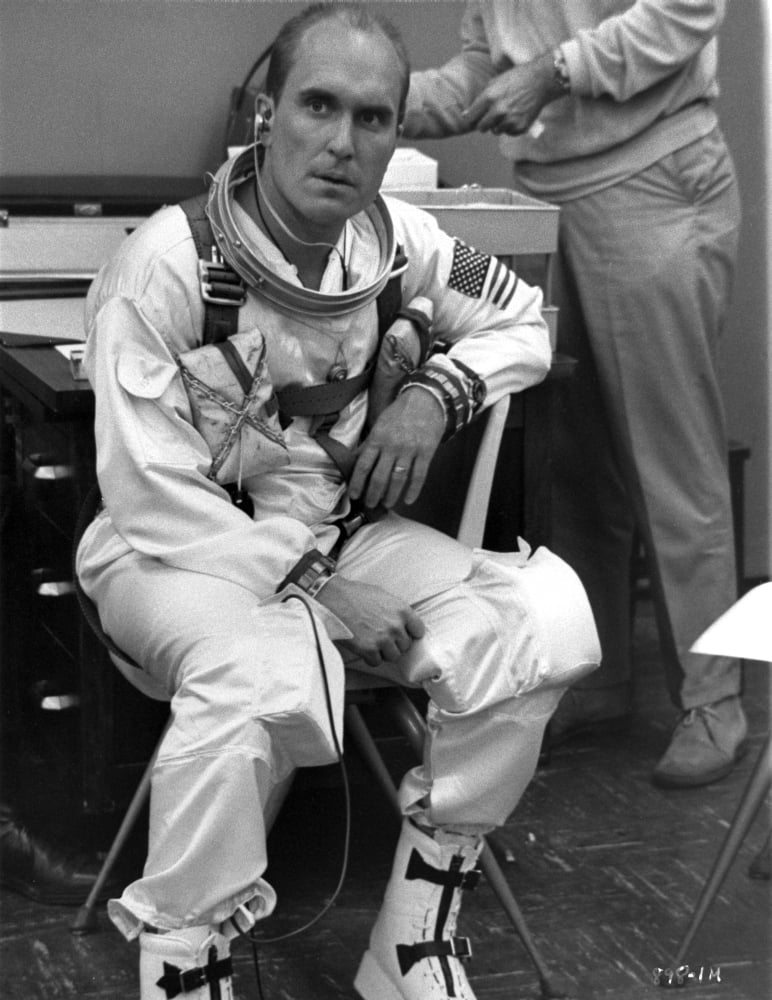 Robert Duvall in a space suit photo print, capturing cinematic charm.