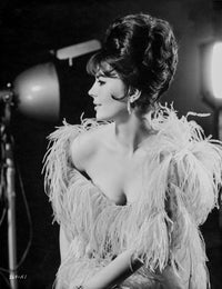 Natalie Wood in a stylish tassel dress photo print