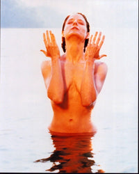 Jodie Foster Naked in Water Art Print - 8x10 Photo