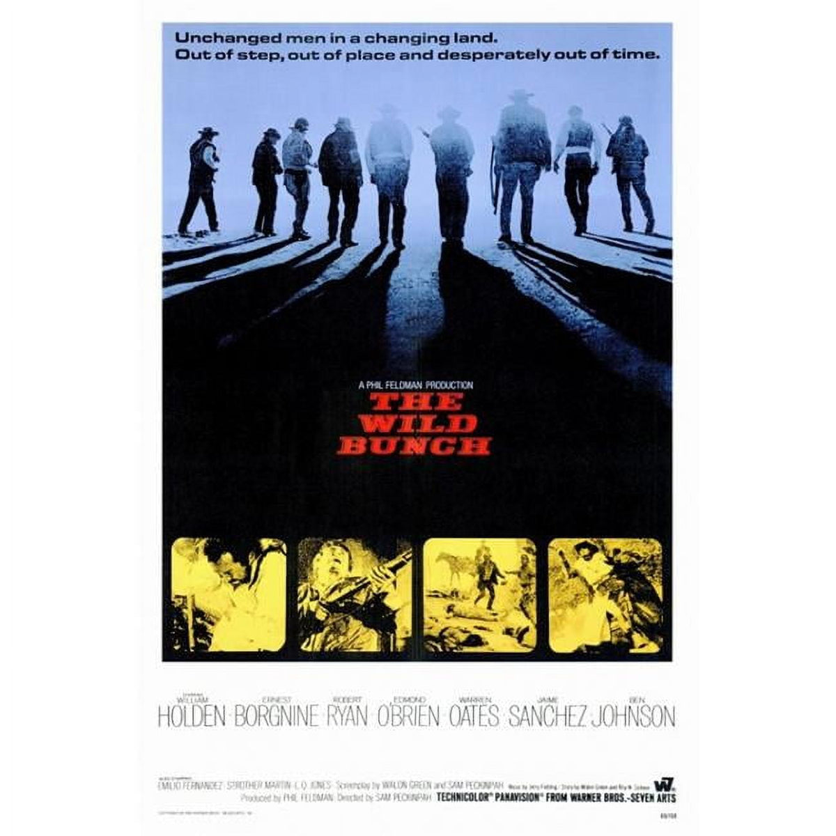 The Wild Bunch Movie Poster Print - 27x40