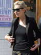 Kate Moss wearing Ray-Ban sunglasses in Soho, New York poster print